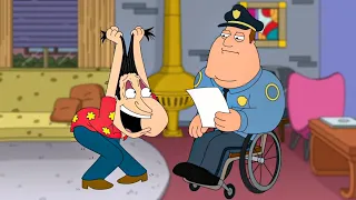 Family Guy - Quagmire Blows up from overexcitement 400% slower