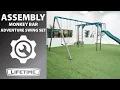 Lifetime Monkey Bar Adventure Swing Set Lifetime Assembly