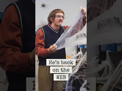 HE'S BACK ON THE WEB 🕸️ | Halloween Teaser