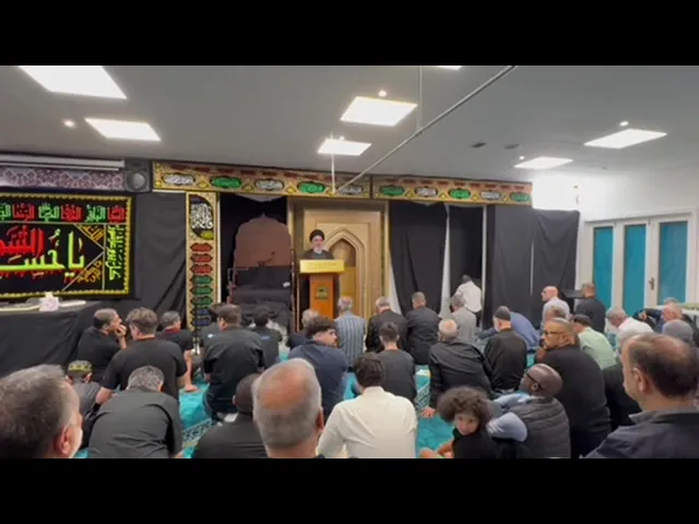 ⁣أبعاد شعيرة الأربعين الحسيني/ مركز / سماحة السيد الجلالي/اهل البيت الاسلامي في سري/15.8.2025