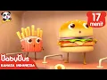 Lagu Hamburger dan Kentang Goreng | Kumpulan Film Hamburger | BabyBus Bahasa Indonesia