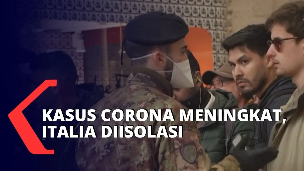 Pemerintah Italia Temukan 3 Kasus Virus Corona Baru. 