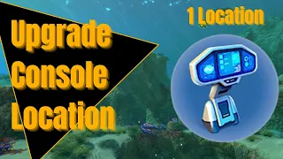 Vehicle Upgrade Console Location Subnautica