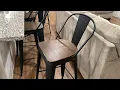 Aklaus Metal Bar Stools Set of 4 REVIEW