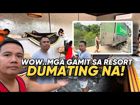 DUMATING NA!! MGA GAMIT SA RESORT!!