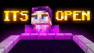 I FINALLY Entered the Wizard Portal Hypixel SkyBlock Ironman