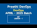 DAY - 2 DEVOPS BATCH APRIL 2025 GIT