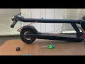 Microgo M5 electric scooter main shaft installation no2