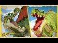 Download Lagu De Ultieme Dino Strijd! Spino vs Giganto! | COMPILATIE | Gigantosaurus Meertalig