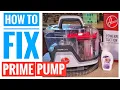 Hoover CleanSlate Repair - Water Pump Prime Fix FH14051 FH14010