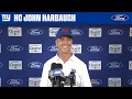 Coach John Harbaugh We re learning about our team as we go New York Giants