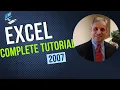 Excel 2007 Tutorial - A Comprehensive Guide to Excel for Anyone