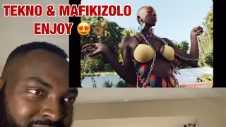 tekno mafikizolo enjoy remix reaction video