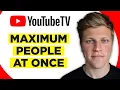 How Many People Can Watch Youtube TV At Once 2026