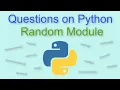 Python Random Module