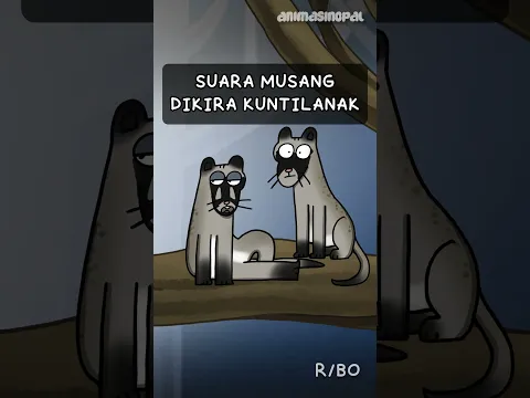 HEWAN INI SUKA DIKIRA KUNTILANAK 🤣🤣