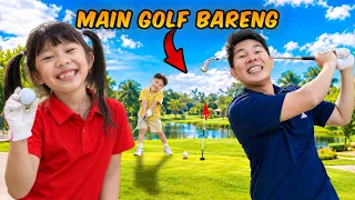 BERMAIN GOLF DI LAPANGAN HEWAN LIAR