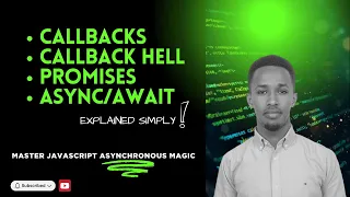 Master JavaScript Asynchronous Magic Callbacks Callback Hell Promises