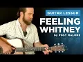 Feeling Whitney guitar lesson w chords tabs Post Malone