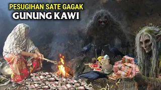 Viral !! Bosan Hidup Miskin & Terlilit Hutang Nekat Ritual Pesugihan Sate Gagak Digunung Kawi