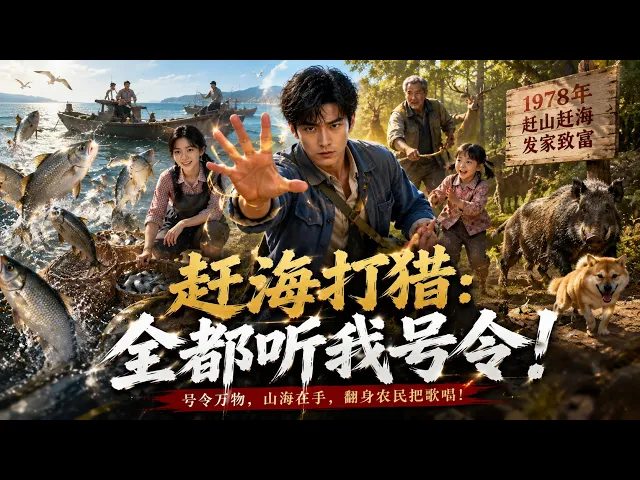 重生1978,他一聲令下魚獸全聽命!趕海打獵瘋狂斂財,帶著全家全村一路暴富