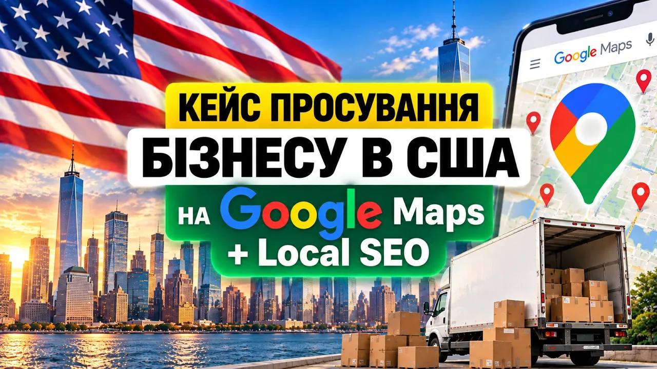 Кейс просування бізнесу в США на Google Maps + Local SEO