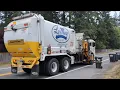 Lemay 3737 peterbilt 520 labrie on garbage