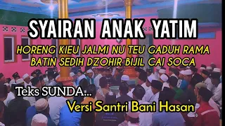 Download SYAIRAN ANAK YATIM LAGAM BARU TEKS SUNDA MP3