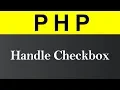 Handle Checkbox in PHP Hindi
