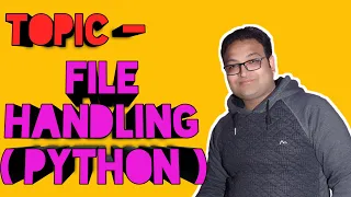 File Handling in Python Text Files Part-1 Hindi