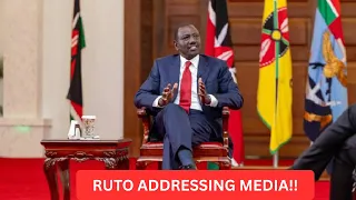 LIVE PRESIDENT RUTO SPEAKING WITH KAMBAS AT KITUI STATE LODGE 