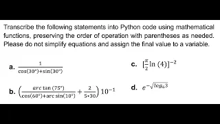 Transcribing mathematical formula into Python code PART 2