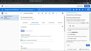 How to connect a CloudSQL instance with ONLY Private IP