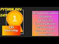Python Dev Day 1 Virtual Intership CEI Jaswal Aryan