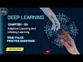 Deep Learning Chapter 24 - Adaptive Learning and Lifelong Learning