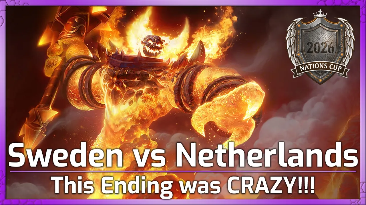 Sweden vs Netherlands! What a CRAZY Ending! - Nations Cup - Heroes of the Storm