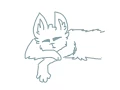 sleeping cat gif