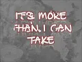 War Of Change - Thousand Foot Krutch (Lyrics)