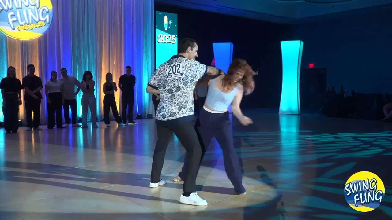2025 Swing Fling Champions AllStar's Choice Hugo Miguez & Rachel Holdren   4K