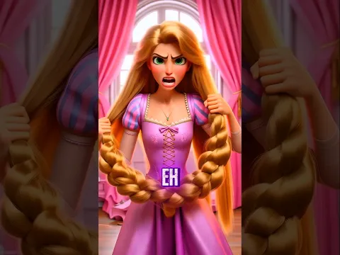 RAPUNZEL RESCATA A JASMINE 👑💙🩷#trending #disney #rapunzel #princesasdisney #aladdin #amistad #funny