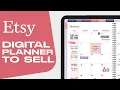 How To Make A Digital Planner To Sell On Etsy Step By Step For Beginners 2025