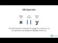 JavaScript Logical Operators