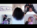 NATURAL HAIR SALONS IN LUSAKA - Ep 1 HER ROOTZ-TRIM STYLE REVIEW Ft ORS Olive Oil