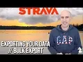 Strava Insights Exporting your Data and Bulk Export