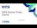 WPS Secure Portal - Claims