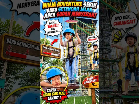 Mas Azzam Berhasil Sampai Puncak Ninja Adventure ! 💪🔥