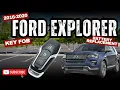 2017 Ford Explorer Key Fob Battery Replacement 2016 2020 DIY Guide