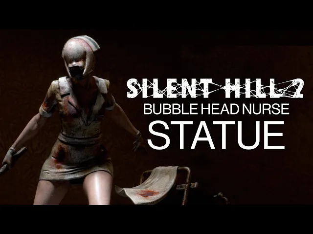 SILENT HILL 2: THE BUBBLE HEAD NURSE STATUE IS IN...