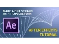 How to make a DNA strand in After Effects tutorial