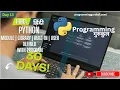 Lec 13 Python Modules Explained User Defined Built-in Modules math os with Examples